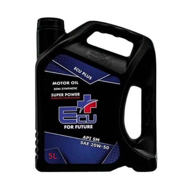 روغن موتور اکو پلاس مدل 20w50 sm حجم 5 لیتر