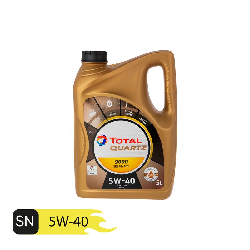 روغن موتور توتال مدل 5w 40 egy حجم 5 لیتر