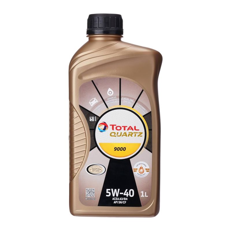 روغن موتور توتال مدل mvp9000 5w40 حجم 1 لیتر