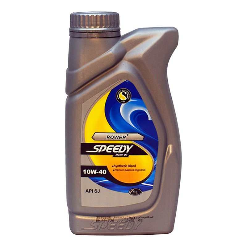 روغن موتور خودرو اسپیدی مدل power 10w 40 حجم 1 لیتر