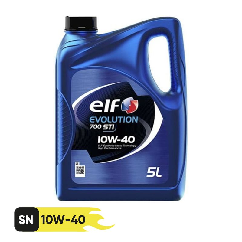 روغن موتور خودرو الف مدل evolution sti700 10w40 sn حجم 5 لیتر