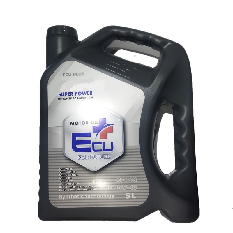 روغن موتور خودرو اکو پلاس مدل 10w 40 sn حجم 5 لیتر