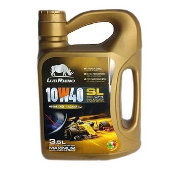 روغن موتور خودرو بنزینی لوبرینو مدل sl sl 10w 40 حجم 3.5 لیتر