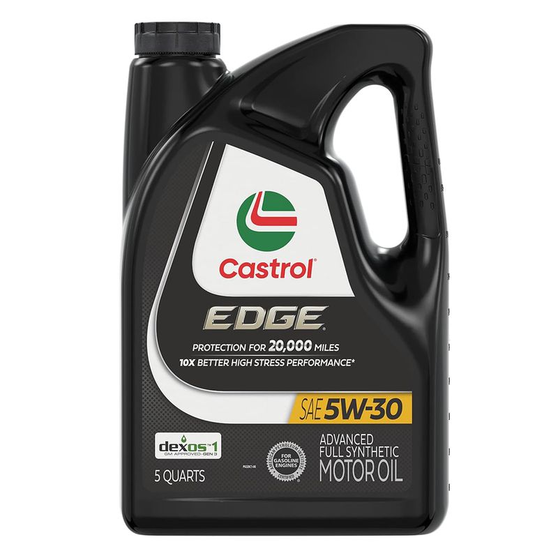 روغن موتور خودرو بنزینی کاسترول مدل edge sp 5w 30 حجم 4.75 لیتر