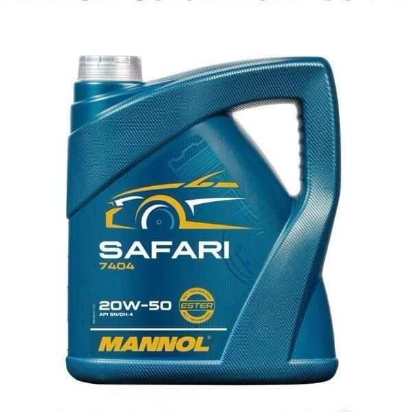 روغن موتور خودرو بنزینی، دیزلی، تنفس طبیعی مانول مدل 7404 sn 20w 50 حجم 4 لیتر