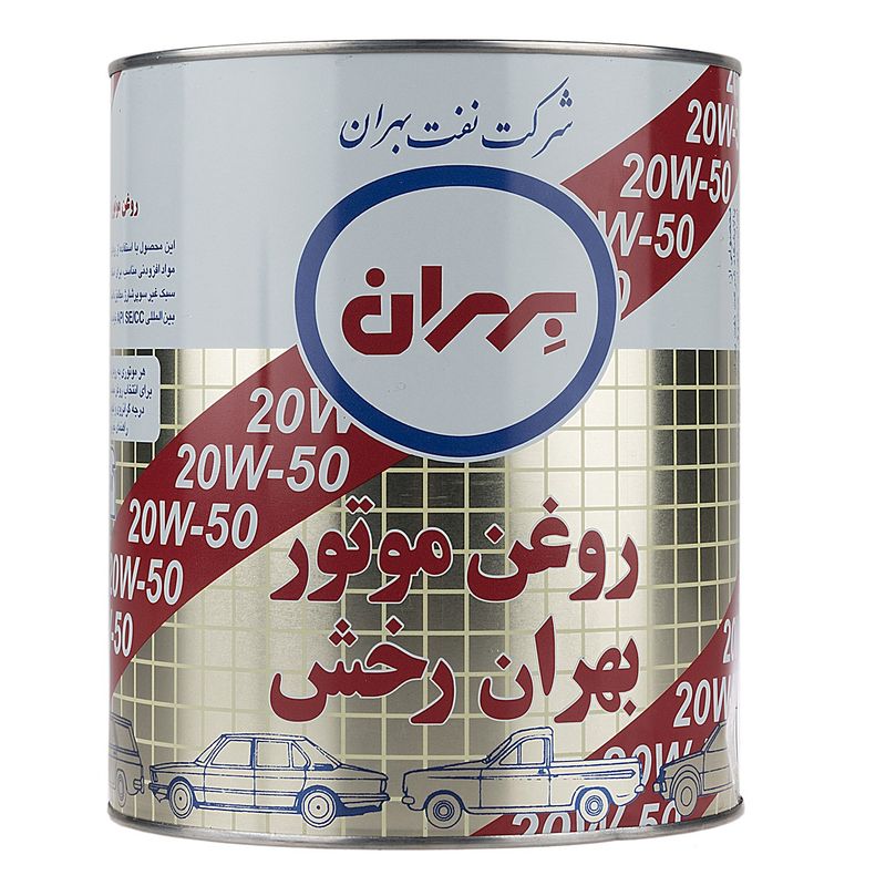 روغن موتور خودرو بهران مدل raksh حجم 3.785 لیتر