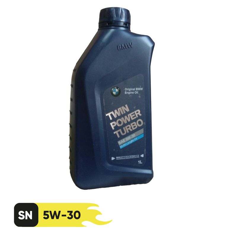 روغن موتور خودرو بی ام دبلیو مدل twin power turbo 5w 30 sn حجم 1 لیتر