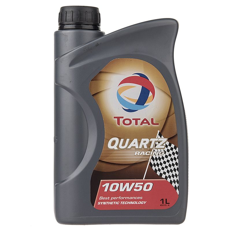 روغن موتور خودرو توتال مدل quartz racing حجم 1 لیتر