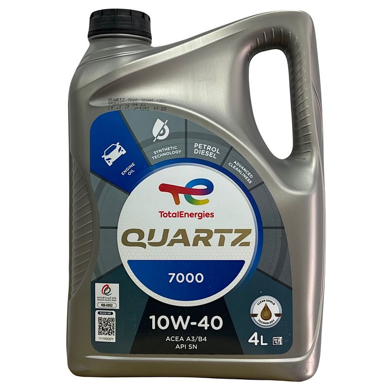 روغن موتور خودرو توتال مدل totalenergies 7000 حجم 4 لیتر