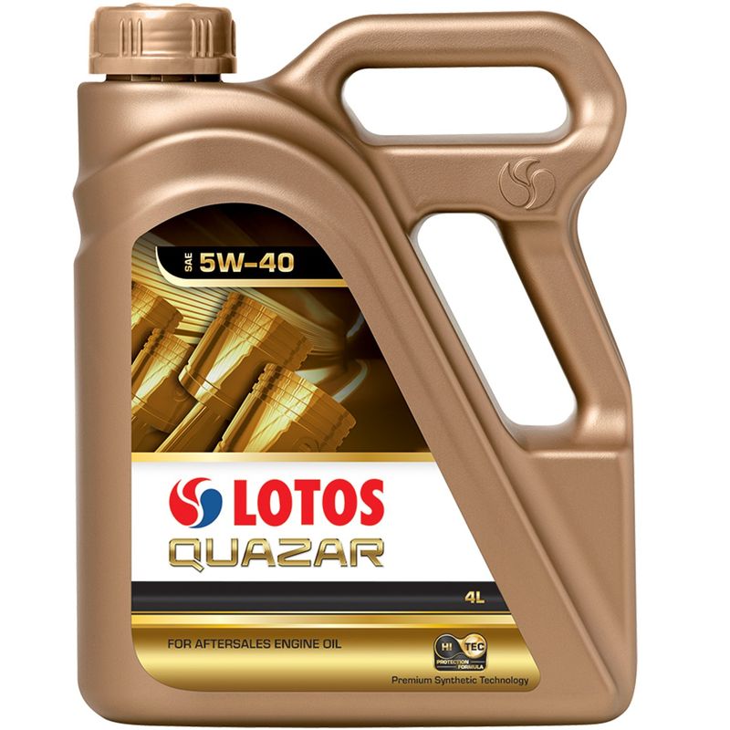 روغن موتور خودرو لوتوس مدل quazar حجم 4 لیتر