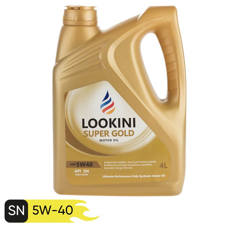 روغن موتور خودرو لوکینی مدل super gold حجم 4 لیتر