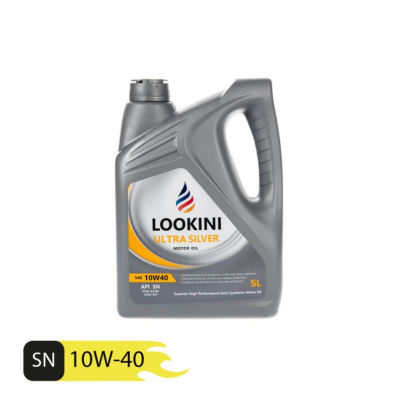 روغن موتور خودرو لوکینی مدل ultra silver 10w40 حجم 5 لیتر