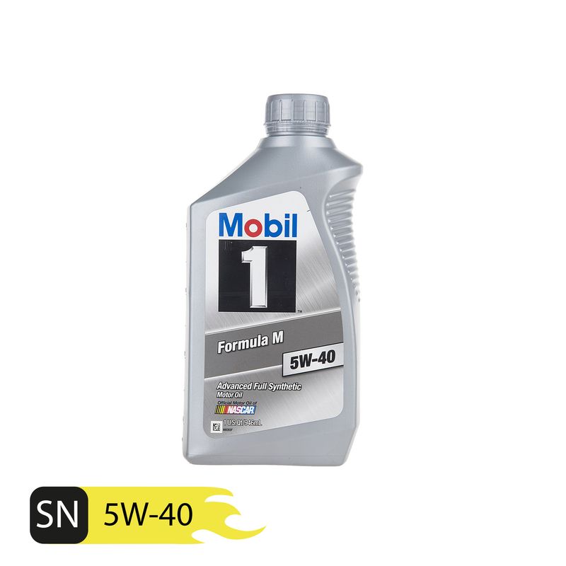 روغن موتور خودرو موبیل مدل one 5w 40 حجم 946 میلی لیتر