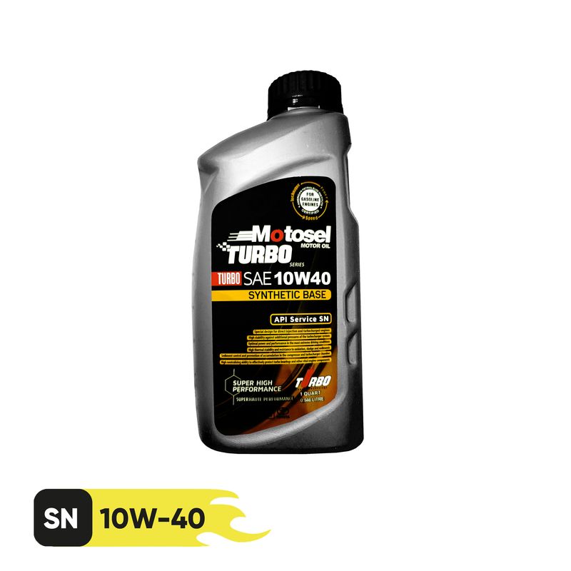 روغن موتور خودرو موتوسل مدل 10w40 sn حجم 1 لیتر