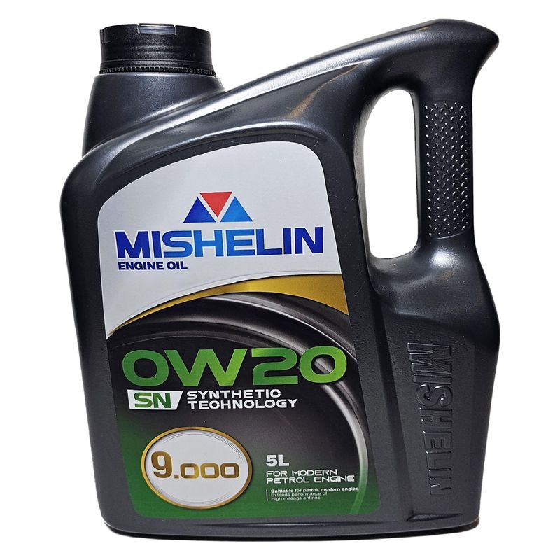 روغن موتور خودرو میشلن مدل 0w20 sn حجم پنج لیتر