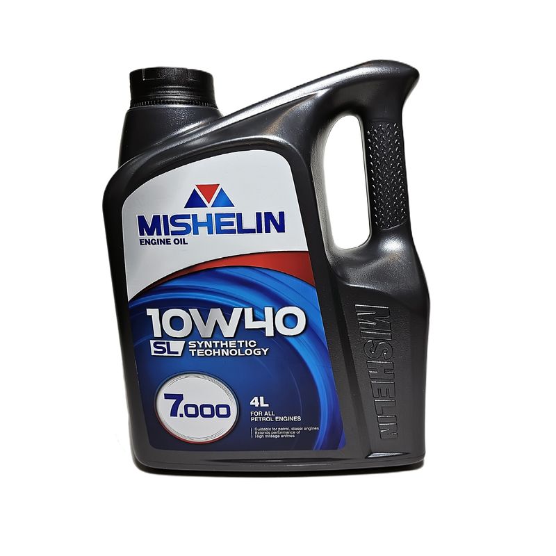 روغن موتور خودرو میشلن مدل 10w40 sl حجم 4 لیتر