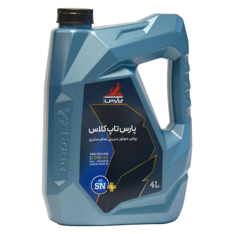 روغن موتور خودرو پارس تاپ کلاس مدل 10w 40 حجم 4 لیتر