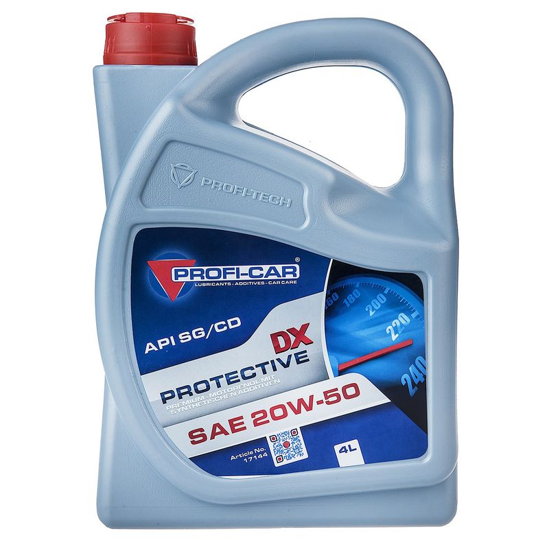روغن موتور خودرو پروفی کار مدل dx protective 20w 50 حجم 4 لیتر