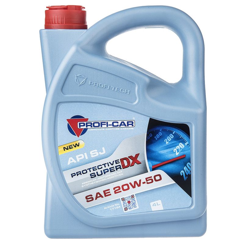 روغن موتور خودرو پروفی کار مدل super protective dx 20w 50 حجم 4 لیتر
