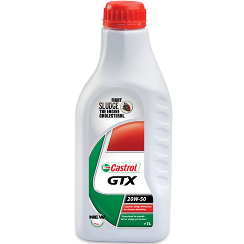 روغن موتور خودرو کاسترول مدل gtx ظرفیت 1 لیتری 20w50