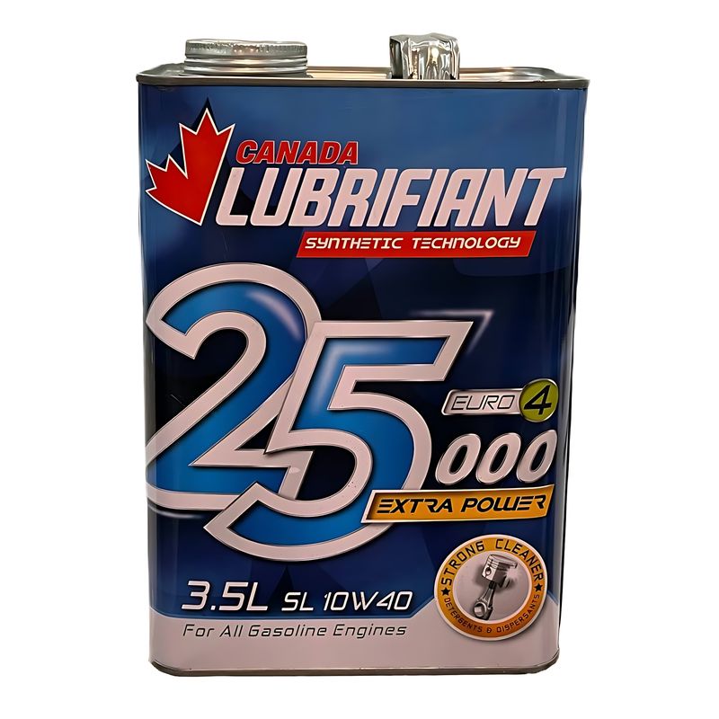 روغن موتور خودرو کانادا لوبریفنت مدل 10w40 sl 25000حجم 3.5 لیتر