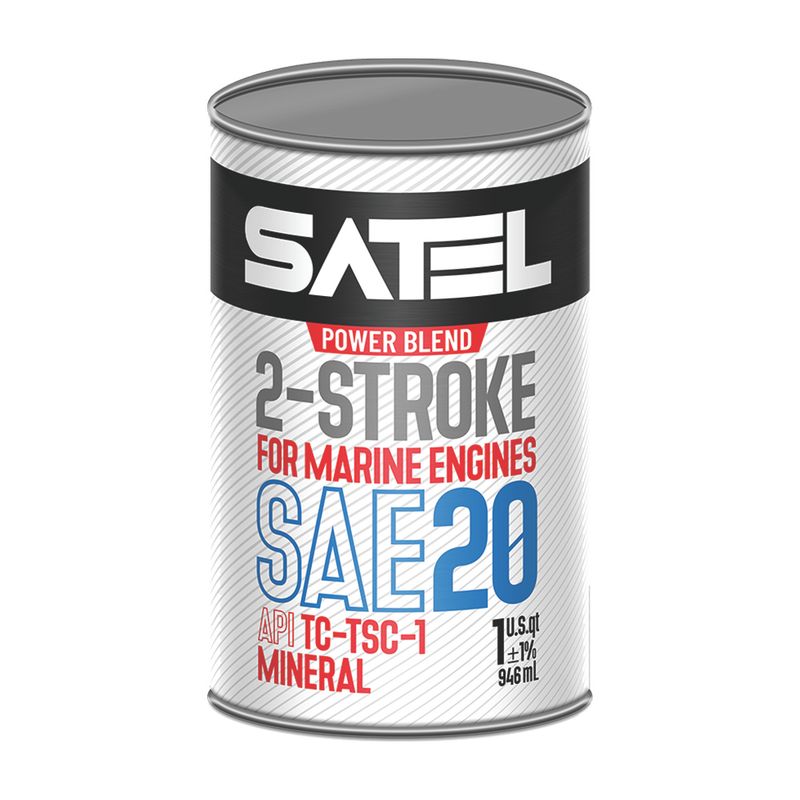 روغن موتور ساتل مدل sae 20 2 stroke حجم 1 لیتر