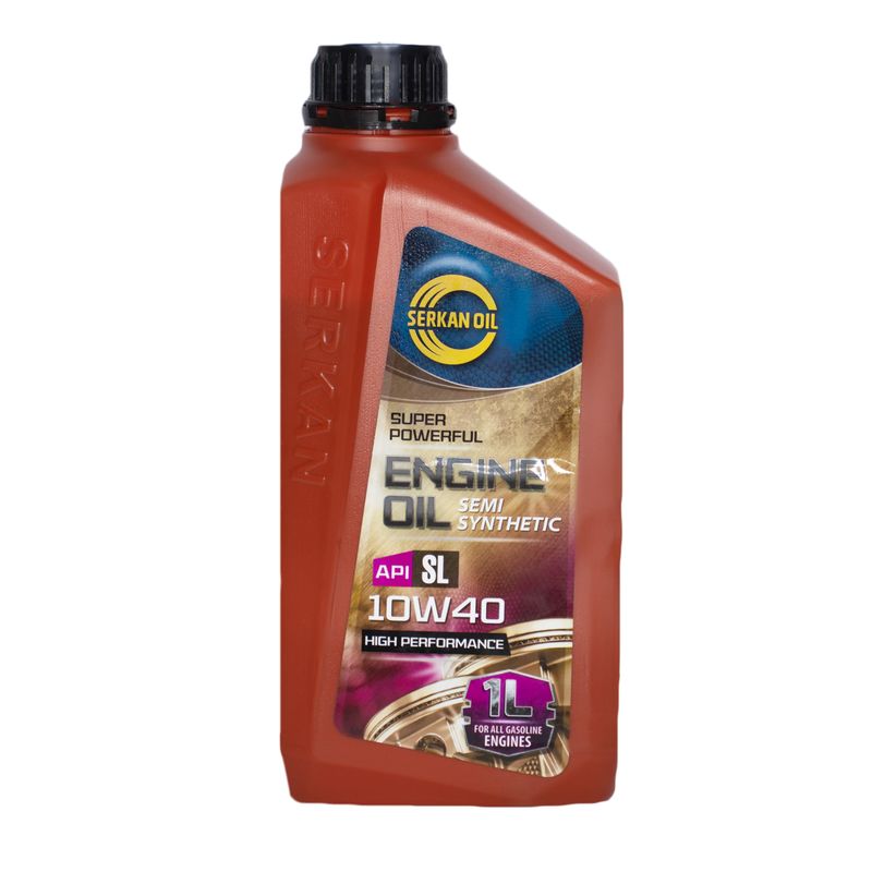 روغن موتور سرکان مدل نیمه سنتتیک کد sl10w40 حجم 1000 میلی لیتر
