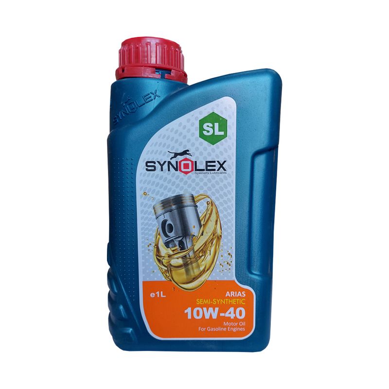 روغن موتور سینولکس مدل 10w 40 sl حجم 1 لیتر