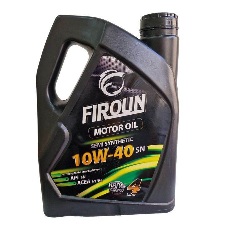 روغن موتور فیرون مدل 10w40 sn نانوگرافن حجم 4 لیتر