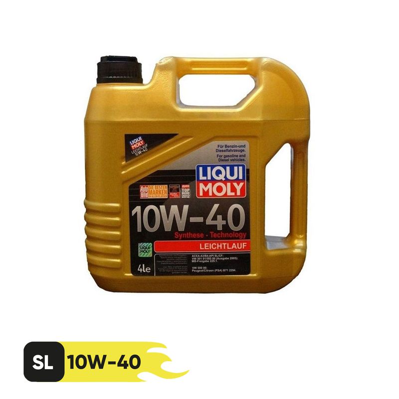 روغن موتور لیکومولی مدل 10w 40 sl حجم 4 لیتر