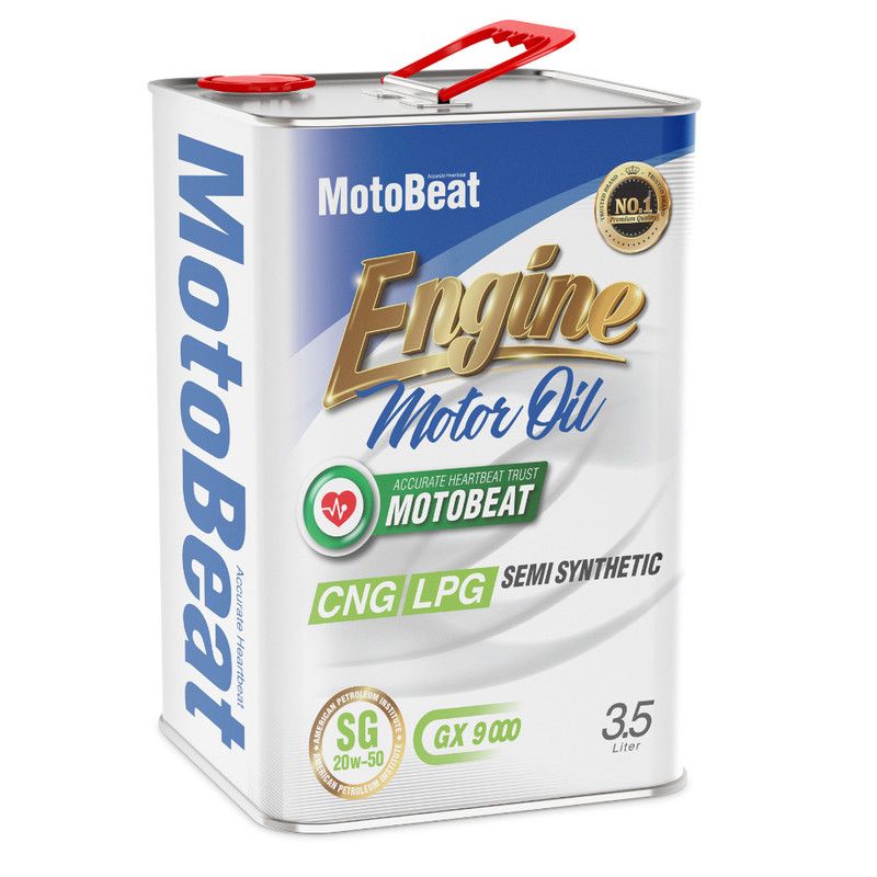 روغن موتور موتوبیت مدل sg lpg cng 20w50 حجم 3.5 لیتر