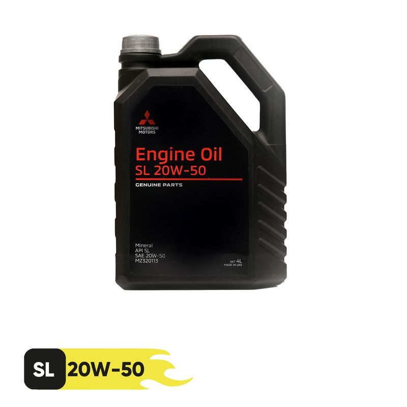روغن موتور میتسوبیشی موتورز مدل 20w50 حجم 4 لیتر