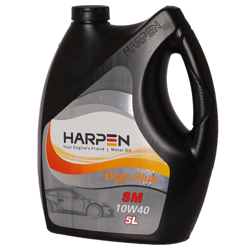 روغن موتور هارپن مدل highplus sm 10w40 حجم 5 لیتر