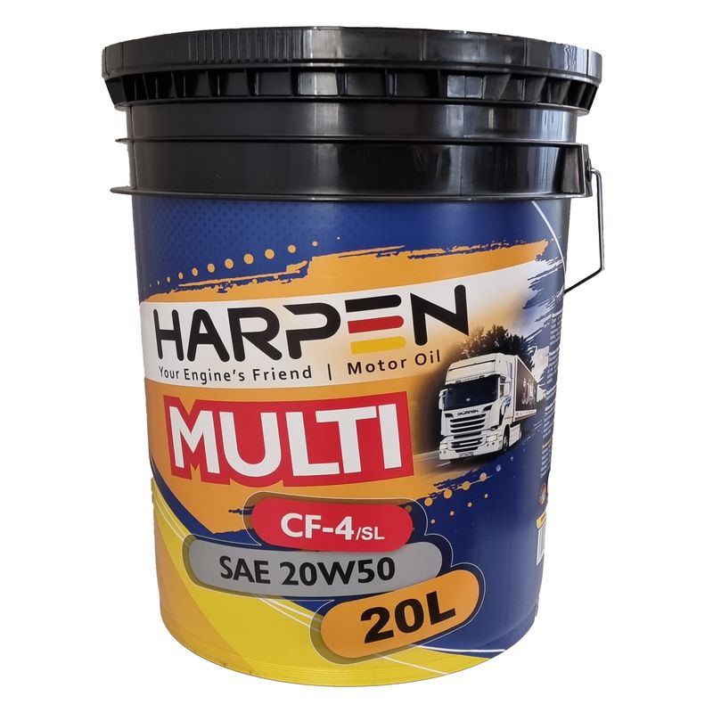 روغن موتور هارپن مدل multi cf 4 20w50 حجم 20 لیتر