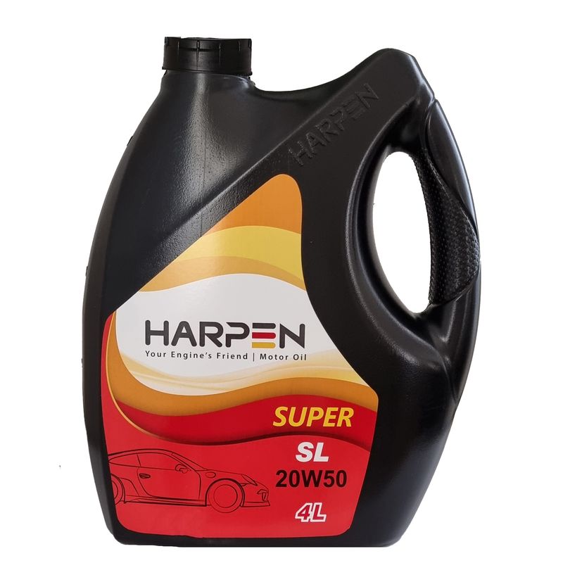 روغن موتور هارپن مدل sl 20w50 حجم 4 لیتر