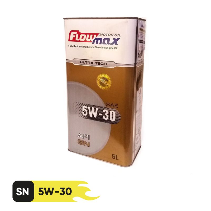روغن موتور پارس فلومکس مدل ultratech 5w30 sn حجم 5 ليتر