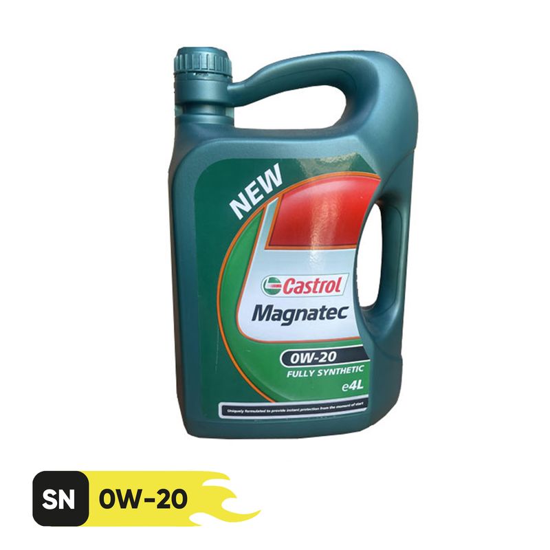 روغن موتور کاسترول مدل مگناتک 0w20 sn حجم 4 لیتر
