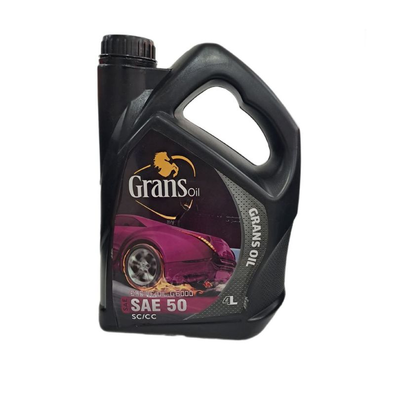 روغن موتور گرنس اویل مدل g6000 50 sc_cc حجم 4 لیتر