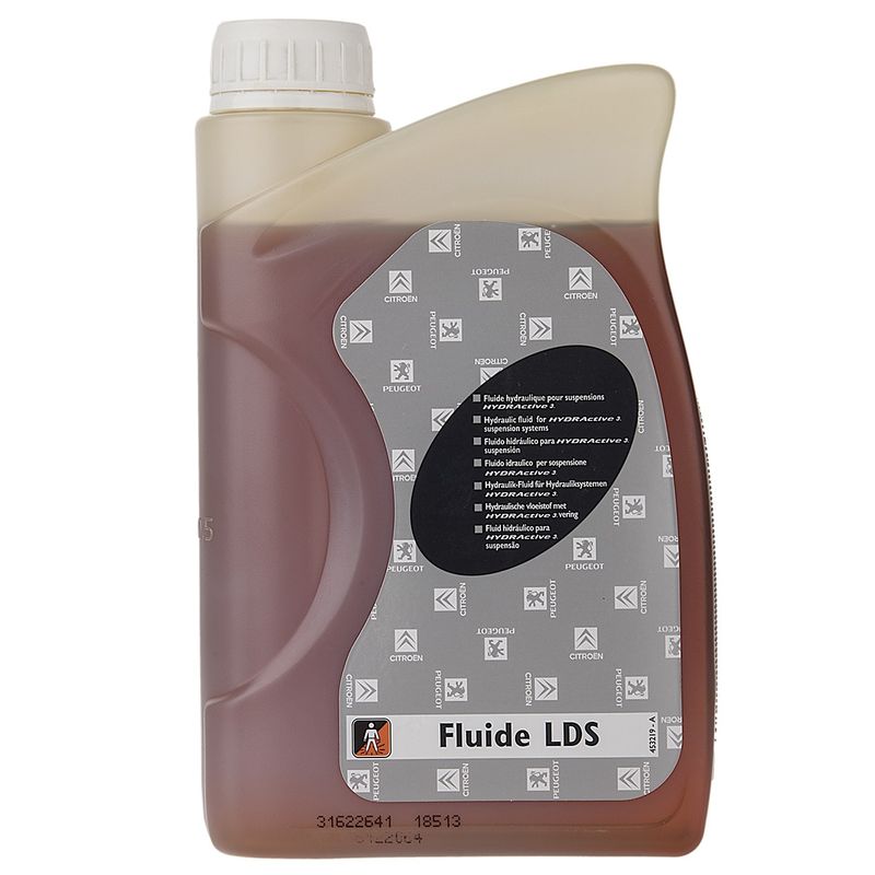 روغن هیدرولیک خودرو توتال مدل fluide lds حجم 1 لیتر