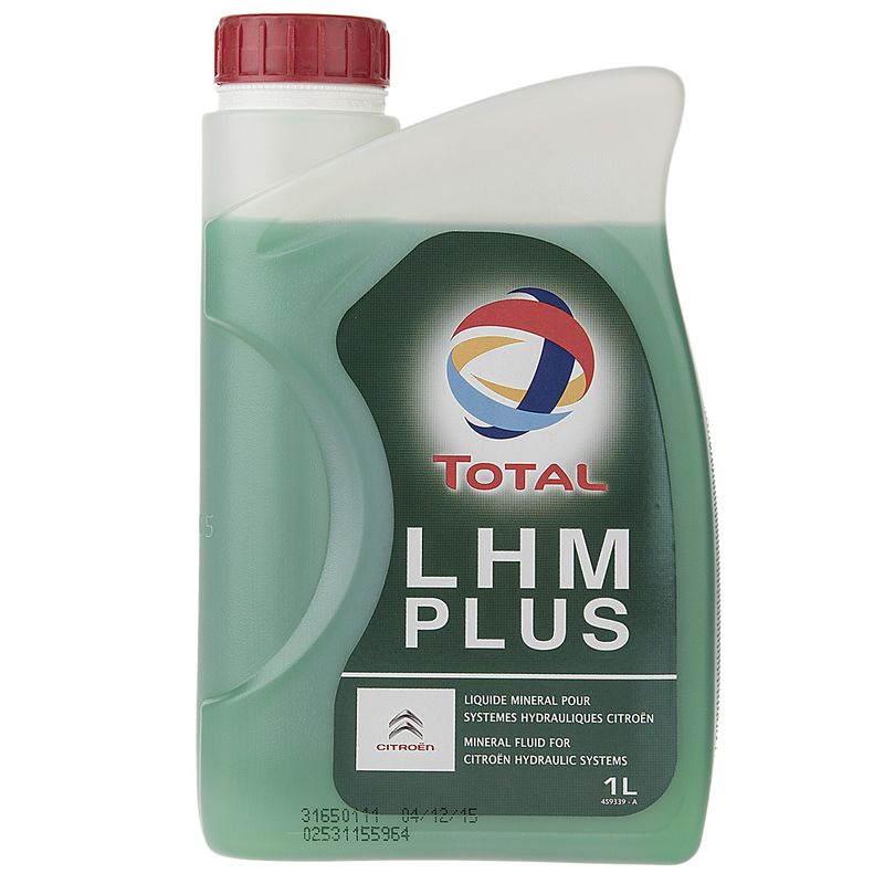 روغن هیدرولیک خودرو توتال مدل lhm plus حجم 1 لیتر