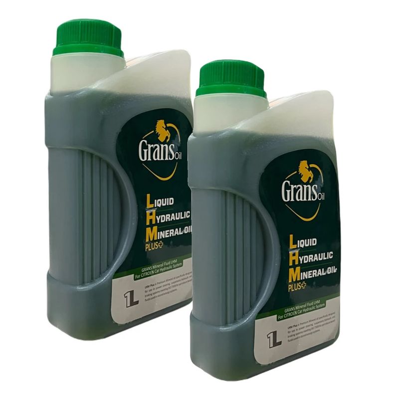روغن هیدرولیک گرنس اویل مدل lhm plus حجم 1 لیتر بسته 2 عددی مناسب برای زانتیا