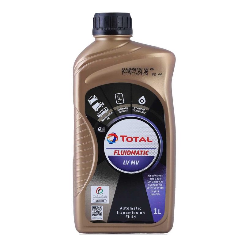 روغن گیربکس اتوماتیک توتال مدل atf lvmv حجم یک لیتر