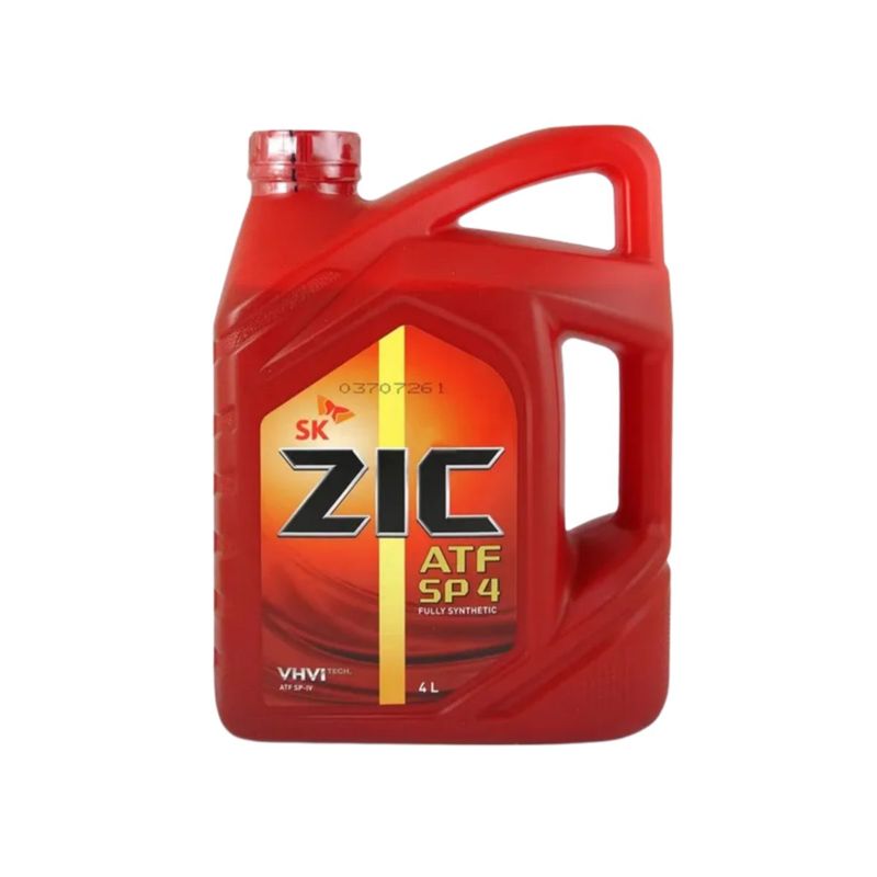 روغن گیربکس اتوماتیک خودرو زیک مدل atf sp 4 حجم چهار لیتر