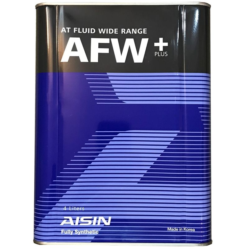 روغن گیربکس خودرو آیسین مدل afw plus ظرفیت 4 لیتر