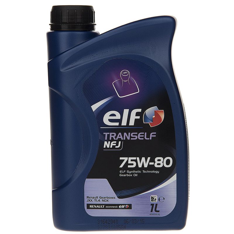 روغن گیربکس خودرو الف مدل tranself nfj یک لیتری 75w 80