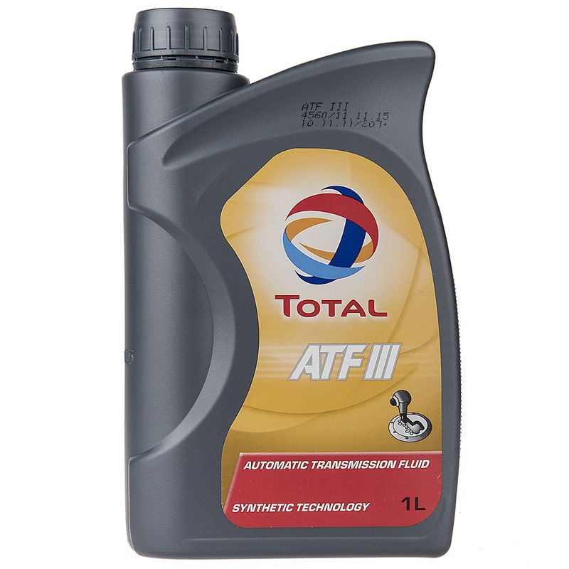 روغن گیربکس خودرو توتال مدل fluide atf iii حجم 1 لیتر