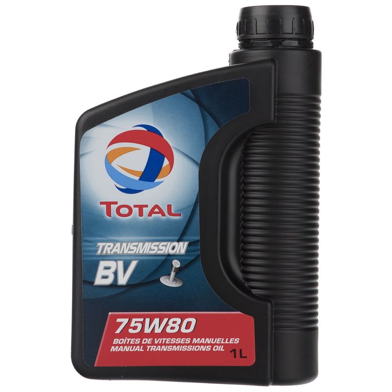 روغن گیربکس خودرو توتال مدل transmission bv یک لیتری 75w 80