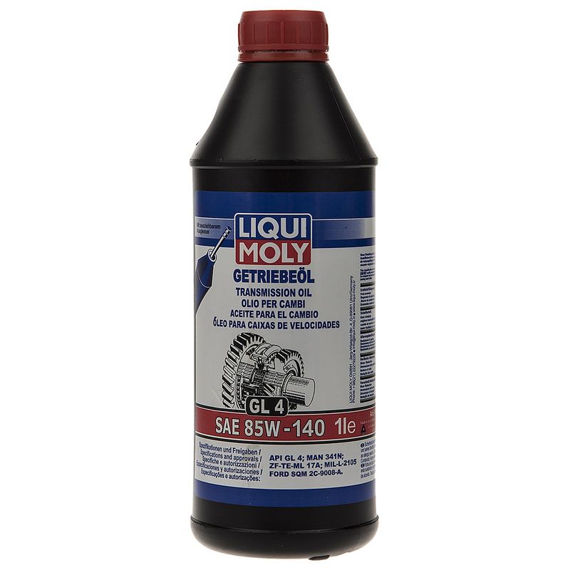روغن گیربکس خودرو لیکومولی مدل sae یک لیتری 85w 140