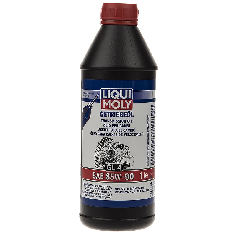 روغن گیربکس خودرو لیکومولی مدل sae یک لیتری 85w 90
