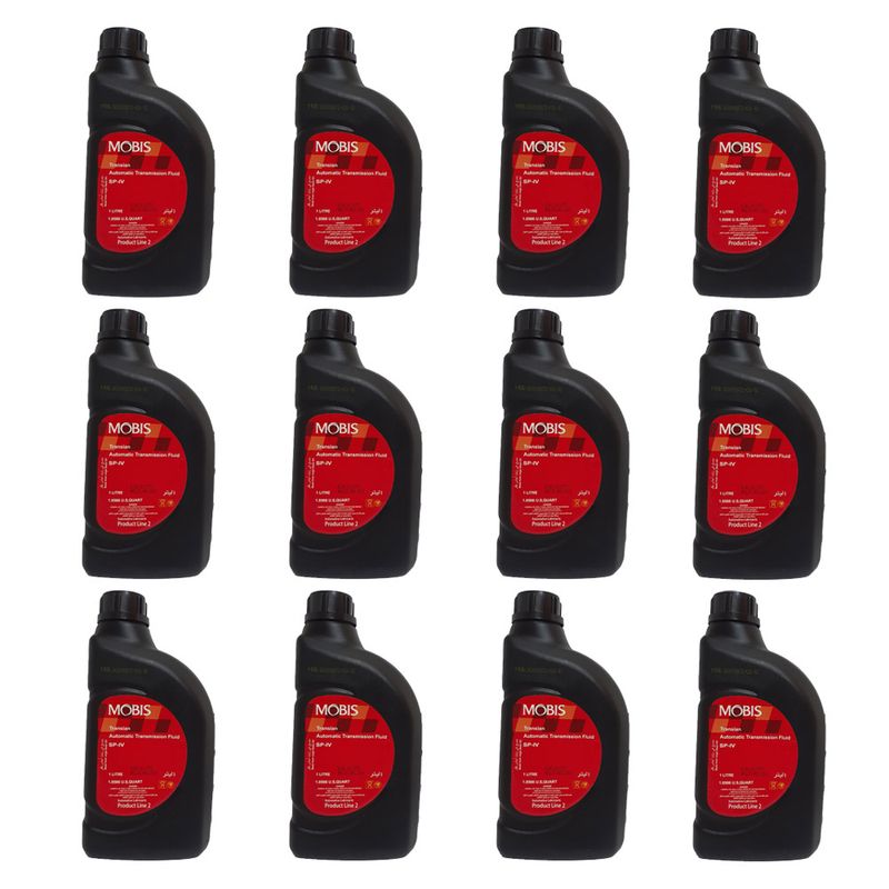 روغن گیربکس خودرو موبیس مدل atf iv حجم 1 لیتر بسته 12 عددی